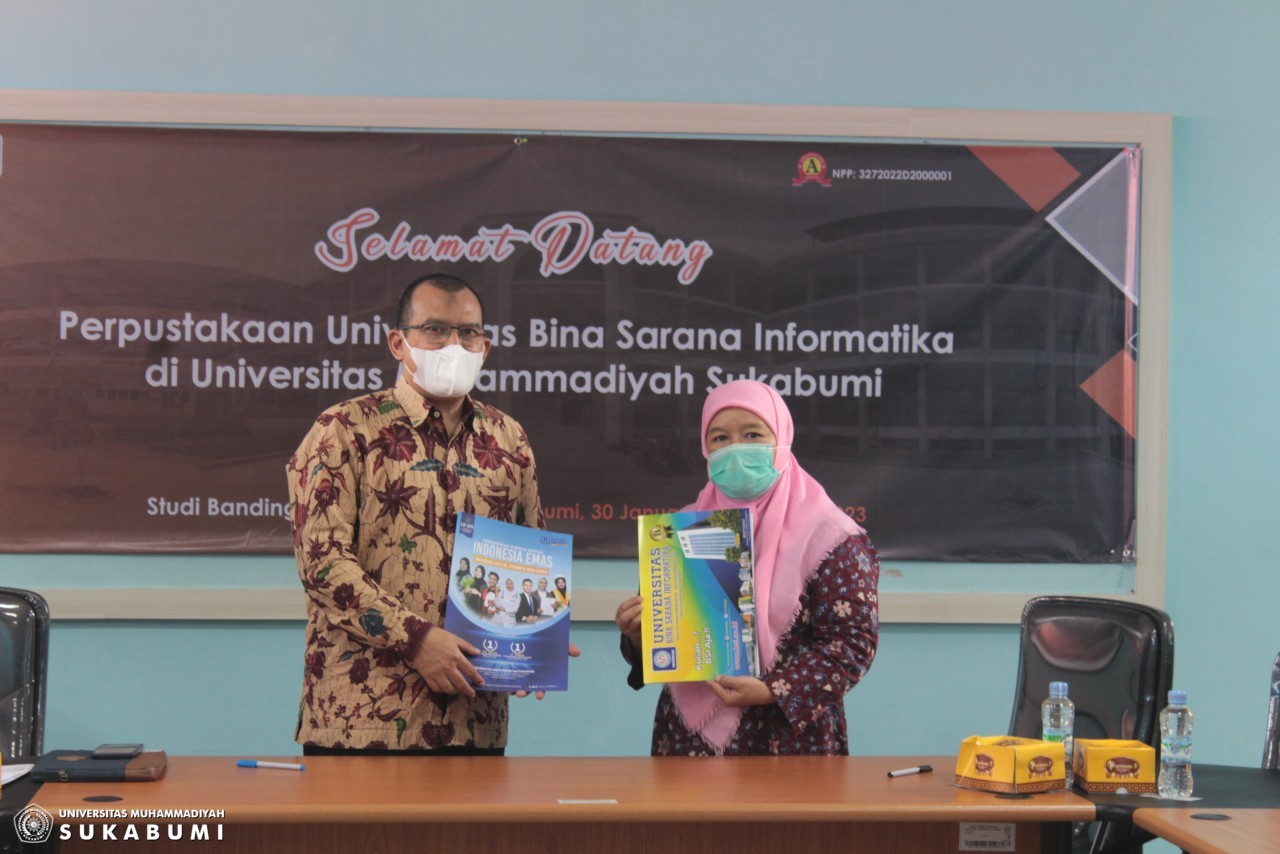 Sudah Terakreditasi A, Perpustakaan UMMI Mendapat Kunjungan Dari UBSI Jakarta