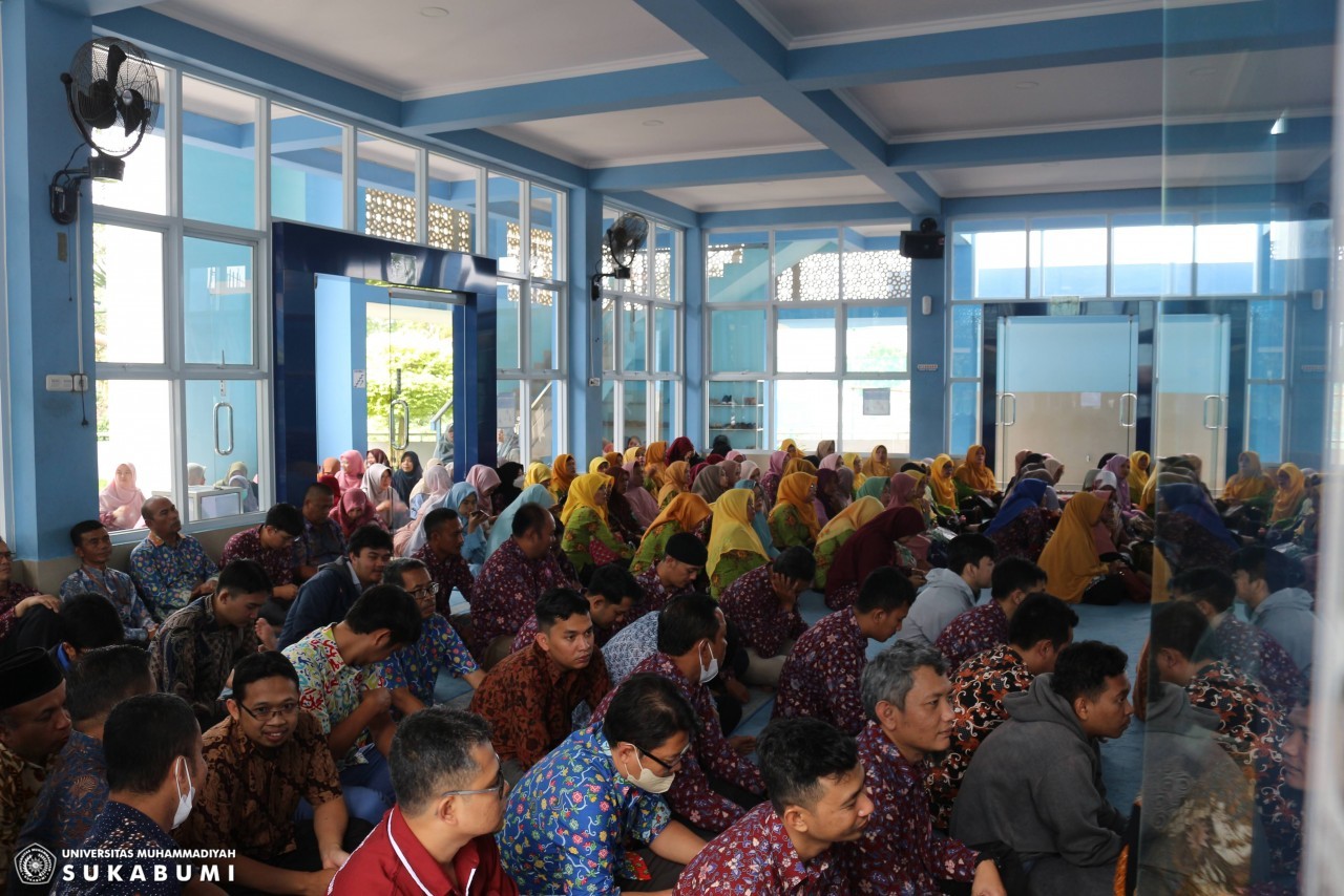 UMMI Gelar Silaturahmi Antara Seluruh Civitas Akademik dengan PDM dan Aisyiah Melalui Pengajian Ba’da Ramadhan