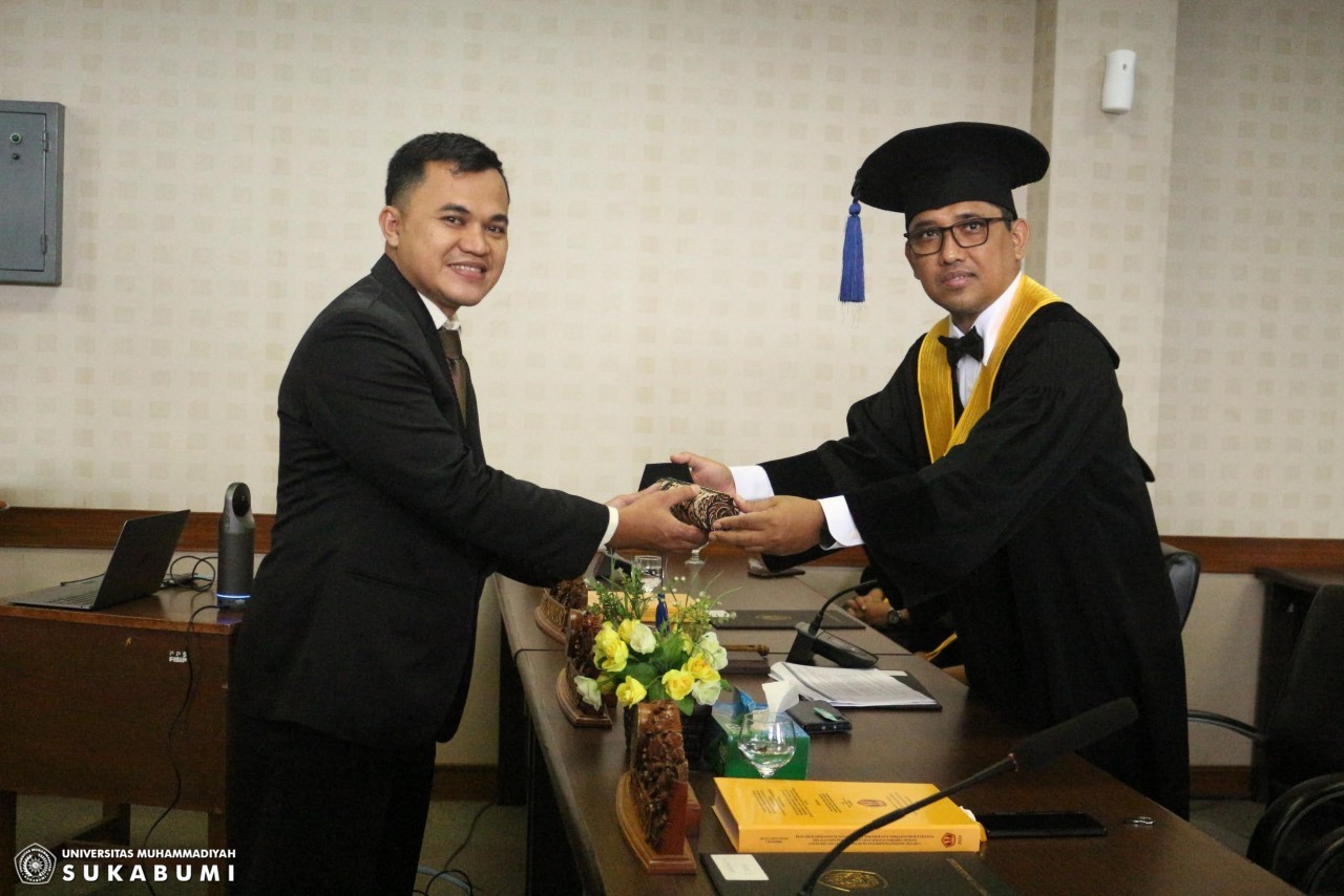 Achieving a Doctorate in Business Administration: Dicky Jhoansyah Becomes the 40th UMMI Lecturer With a Doctoral Degree