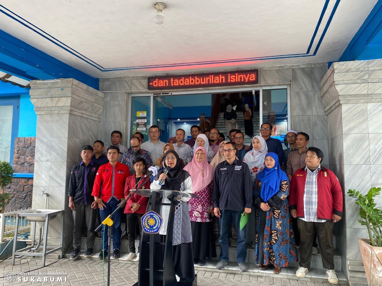 Ahead of the 2024 General Election, Universitas Muhammadiyah Sukabumi Advocates for Honest, Fair, and Dignified Elections